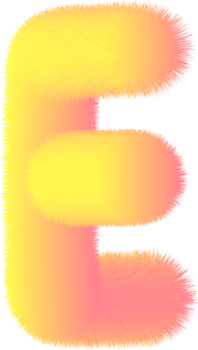 Letter illustration. Hand drawn picture png