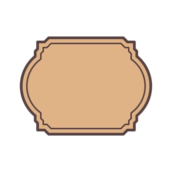 Retro Label Element Vector . Vintage Label Element .