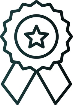 Award Vector Icon Design
