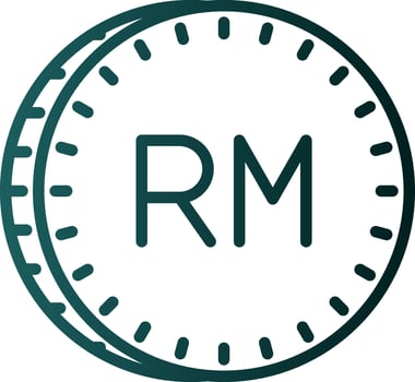 Ringgit Vector Icon Design