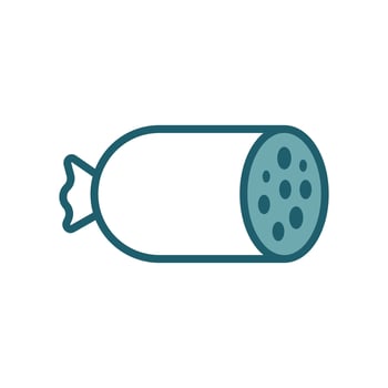 sausage icon vector design template simple and clean