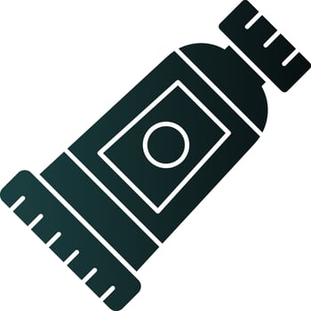 Paint Tube Vector Icon Design