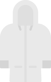 Raincoat Vector Icon Design