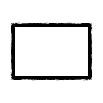 Artistic Blank Space with Silhouette Of the Brush Stroke or Paint Brush, can use for Frame Work, Advertisement, Quote, Text, Title, Cover, Layout, Website, Template or Graphic Design Element. Vector
