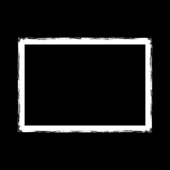 Artistic Blank Space with Silhouette Of the Brush Stroke or Paint Brush, can use for Frame Work, Advertisement, Quote, Text, Title, Cover, Layout, Website, Template or Graphic Design Element. Vector
