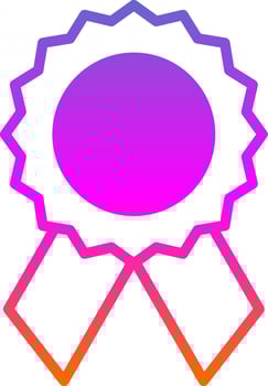 Award Vector Icon Design