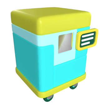 SLS 3D Printer 3D Illustration Icon png