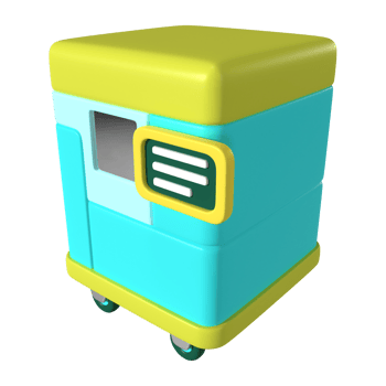SLS 3D Printer 3D Illustration Icon png