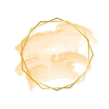 Vector golden frame with lights effects. Rectangle banner. Glowing magic frame. Vector illustrtaion.