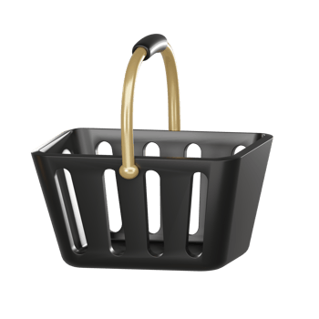 3d render Shopping Trolley png