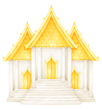 temple watercolor illustration png