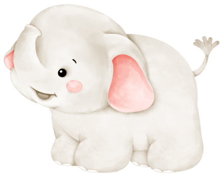 cute cartoon elephant png