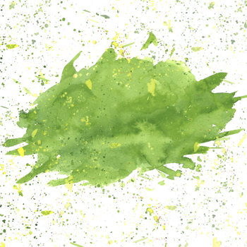 Yellow-green splashing on the paper. Watercolor texture. Illustration for backgrounds, for the design of different elements png