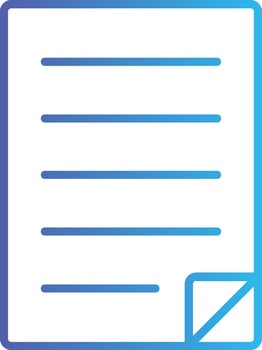 Page Vector Icon