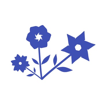 flower plant illustration vector