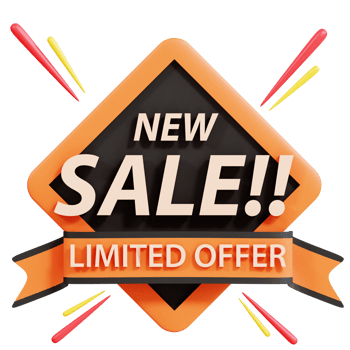 Discount Sale Text 3D Icon png