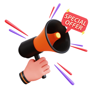 Discount Sale Text 3D Icon png