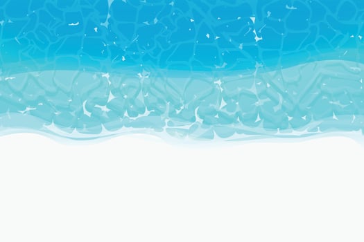 sea white coast vector