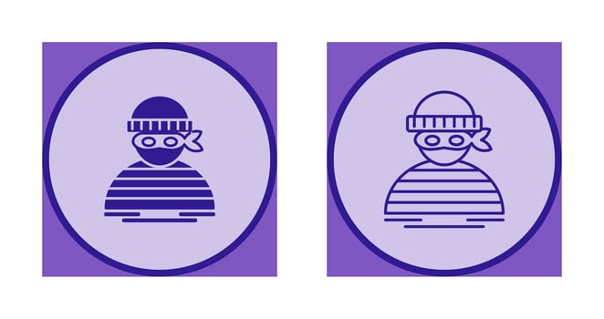 Thief Vector Icon