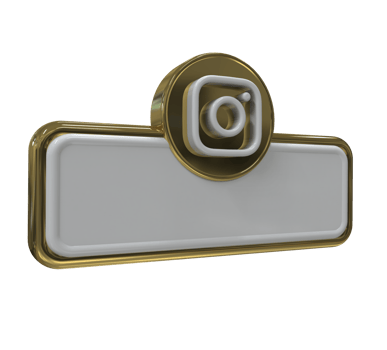 Social media icon logo lower third web banner 3d design render png