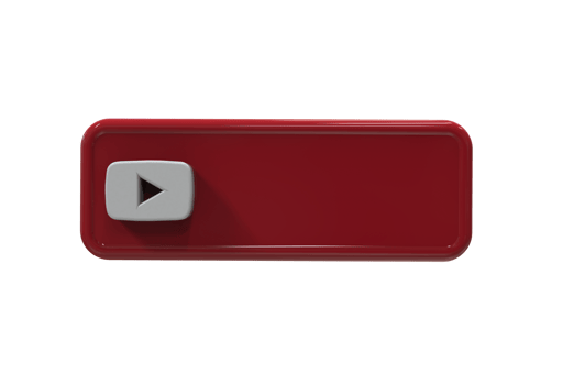 Social media icon logo lower third web banner 3d design render png
