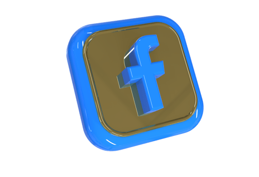 logo icon 3d social media in modern png