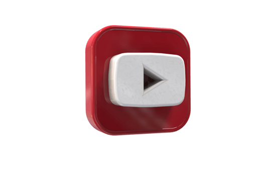 logo icon 3d social media in modern png