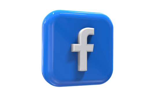 logo icon 3d social media in modern png