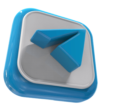 logo icon 3d social media in modern png