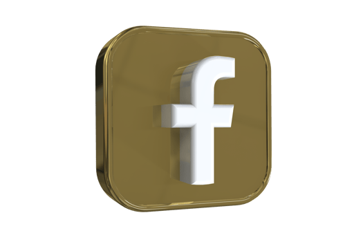 logo icon 3d social media in modern png