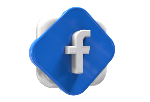 logo icon 3d social media in modern png