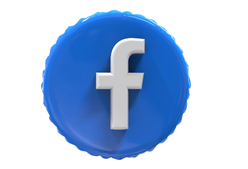 logo icon 3d social media in modern png