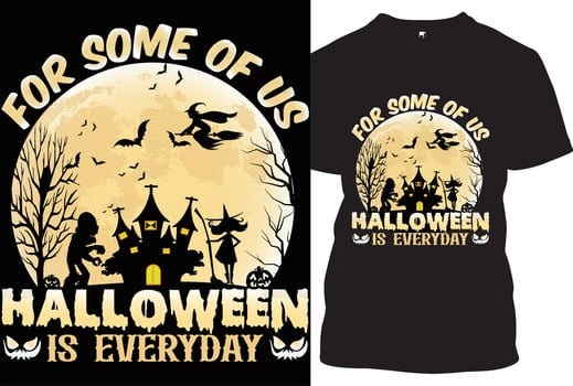 HALLOWEEN  T SHIRT DESIGN vector