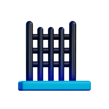 jail 3d rendering icon illustration png