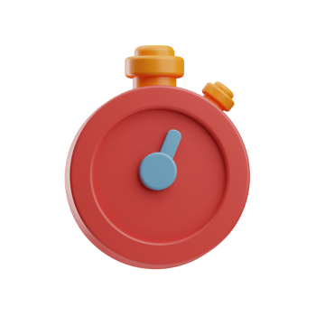sport activity object Chronometer stopwatch 3d illustration png
