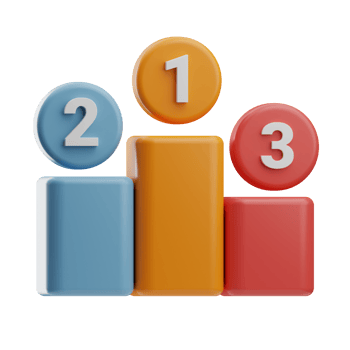 sport activity object 11 podium 3d illustration png