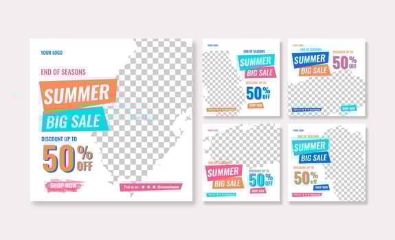World environment day social media post template vector