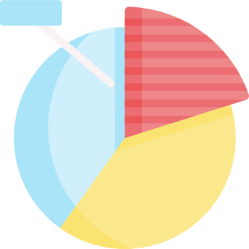 pie chart icon design png