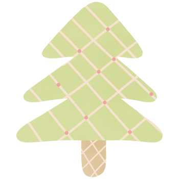 Christmas cookie tree png