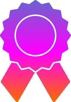 Award Vector Icon Design