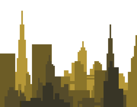 bright cityscape at night pixel illustration png