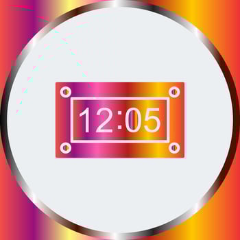 Unique Timer Vector Icon