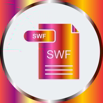 SWF Vector Icon