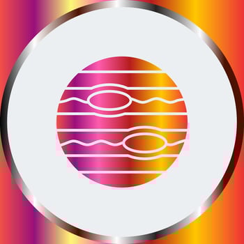 Neptune Vector Icon