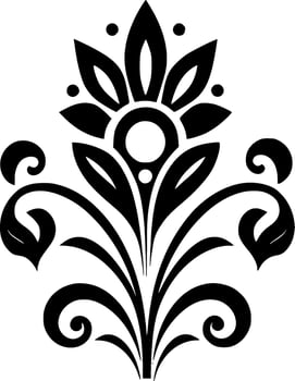 Flower - High Quality Vector Logo - Vector illustration ideal for T-shirt graphic