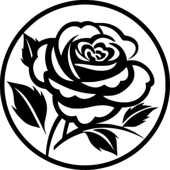 Flower - High Quality Vector Logo - Vector illustration ideal for T-shirt graphic