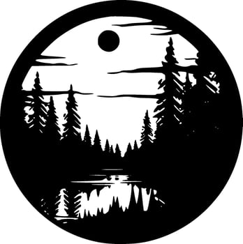 Forest - High Quality Vector Logo - Vector illustration ideal for T-shirt graphic