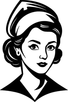 Nurse - High Quality Vector Logo - Vector illustration ideal for T-shirt graphic