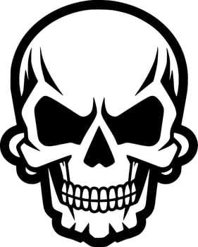 Skull - High Quality Vector Logo - Vector illustration ideal for T-shirt graphic