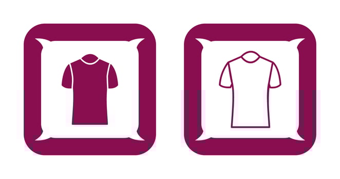 Polo Shirt Vector Icon
